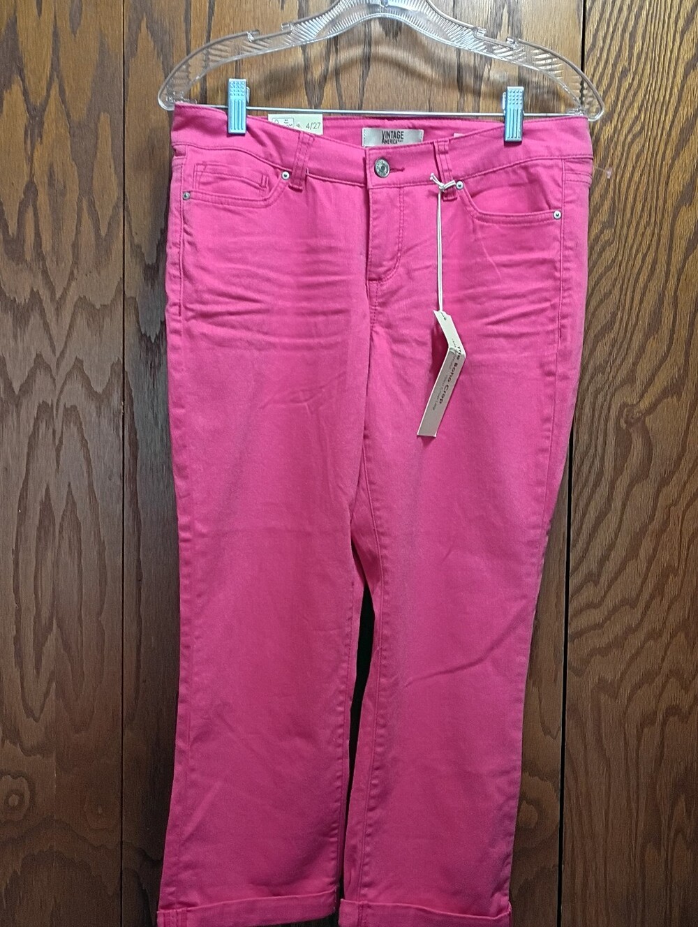 Vintage America Blues Hot Pink Women's Jeans